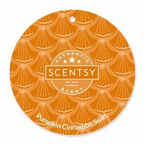 Scentsy Pumpkin Cinnamon Swirl Scent Circle